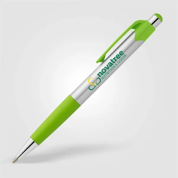 Smoothy Recycled Plastic Color Grip Pen - Full-Color Inkjet