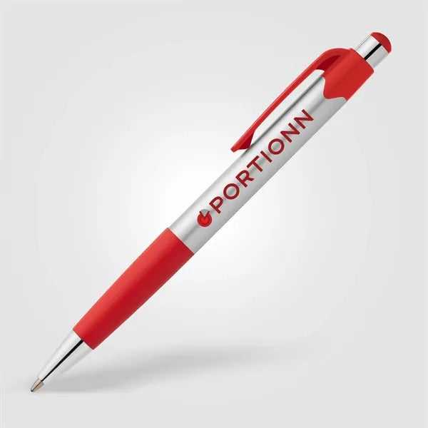 Smoothy Recycled Plastic Color Grip Pen - Full-Color Inkjet