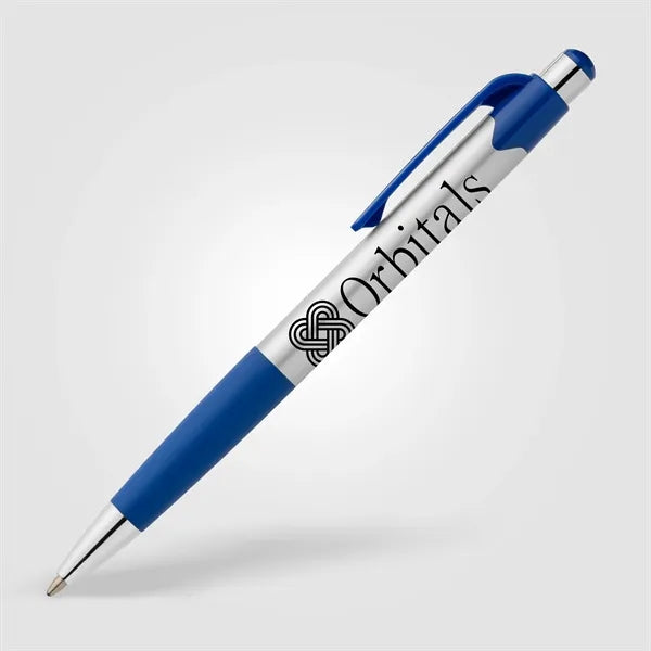 Smoothy Recycled Plastic Color Grip Pen - Silkscreen