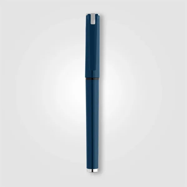 Islander Recycled Plastic Monochrome Gel Grip Pen - ColorJet