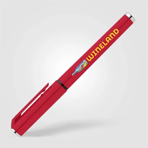 Islander Recycled Plastic Monochrome Gel Grip Pen - ColorJet
