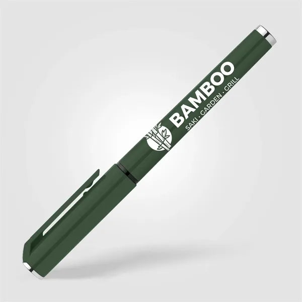 Islander Recycled Plastic Monochrome Gel Grip Pen