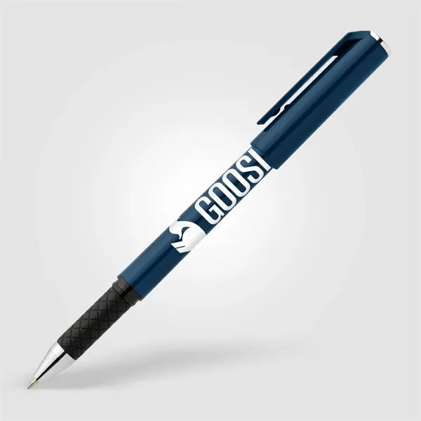 Islander Recycled Plastic Monochrome Gel Grip Pen