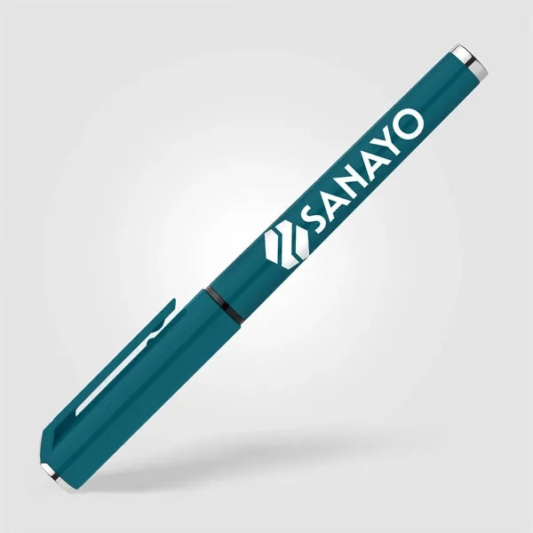 Islander Recycled Plastic Monochrome Gel Grip Pen