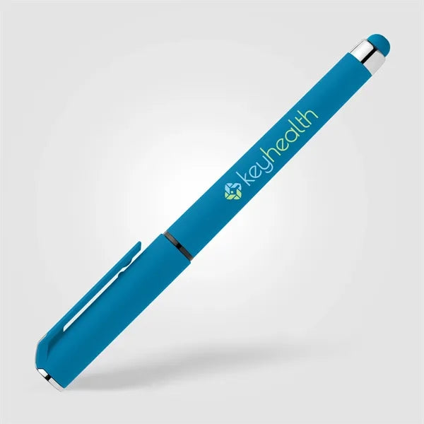 Islander Recycled Plastic Brights Gel Grip Pen - ColorJet