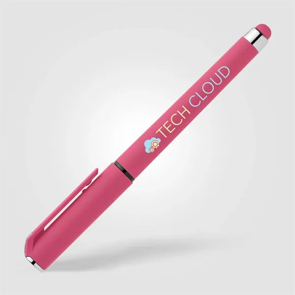 Islander Recycled Plastic Brights Gel Grip Pen - ColorJet