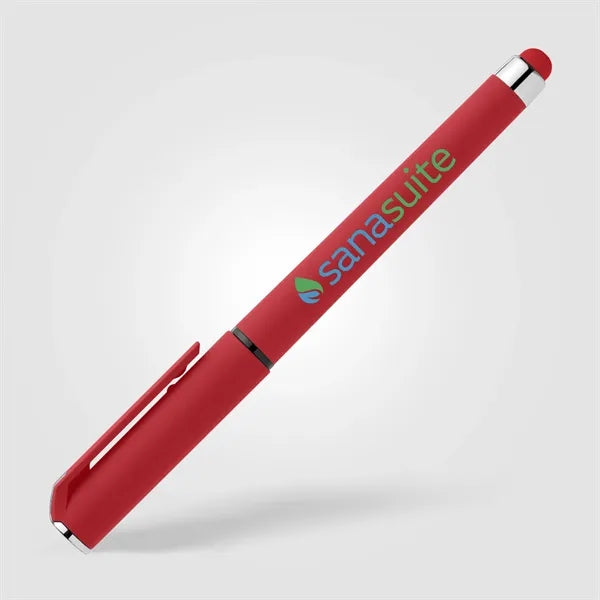 Islander Recycled Plastic Brights Gel Grip Pen - ColorJet