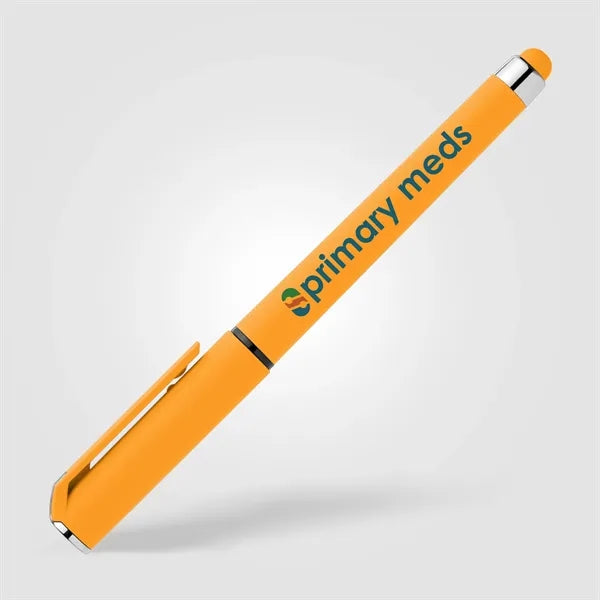 Islander Recycled Plastic Brights Gel Grip Pen - ColorJet