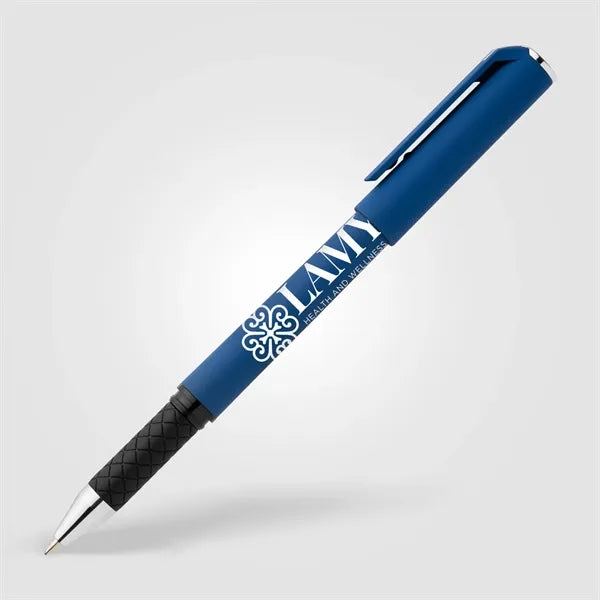 Islander Recycled Plastic Brights Gel Grip Pen - Silkscreen