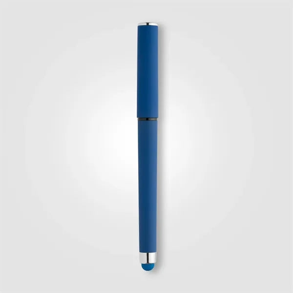 Islander Recycled Plastic Brights Gel Grip Pen - Silkscreen