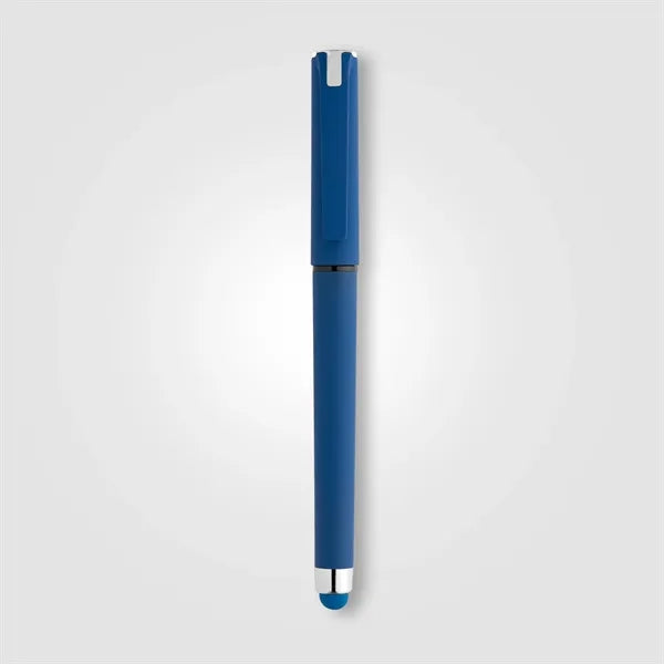 Islander Recycled Plastic Brights Gel Grip Pen - Silkscreen
