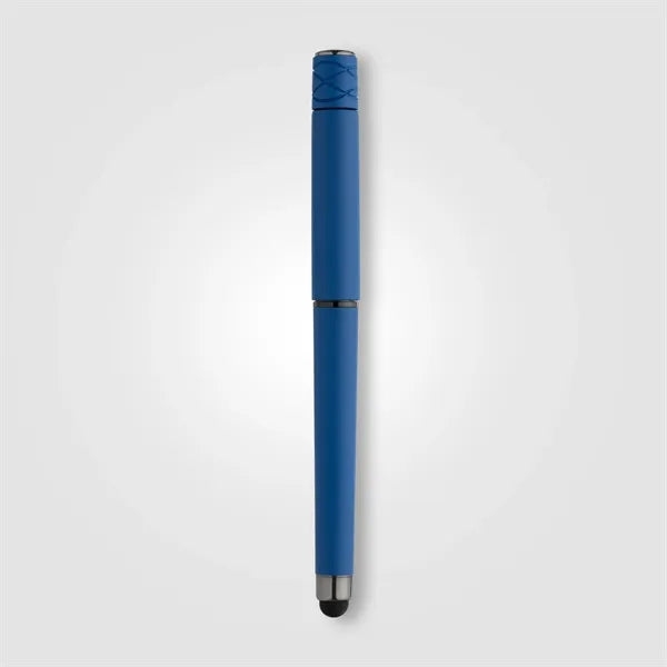 Tavi Recycled Plastic Fidget Spinner Stylus Gel Pen