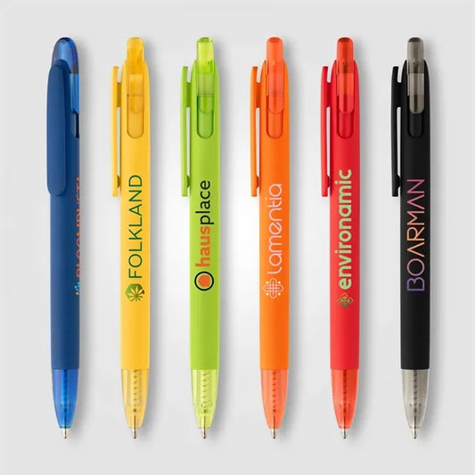 Jutta Recycled Plastic Transparent Trim Pen - ColorJet