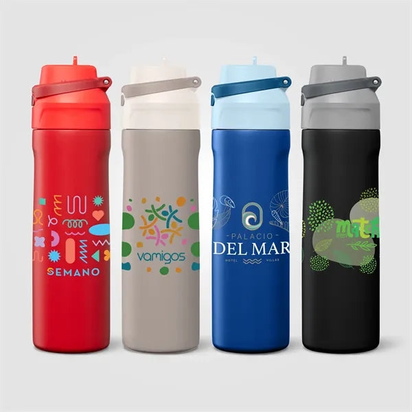 Lynk Recycled Stainless Steel Bottle -23oz -ColorJet
