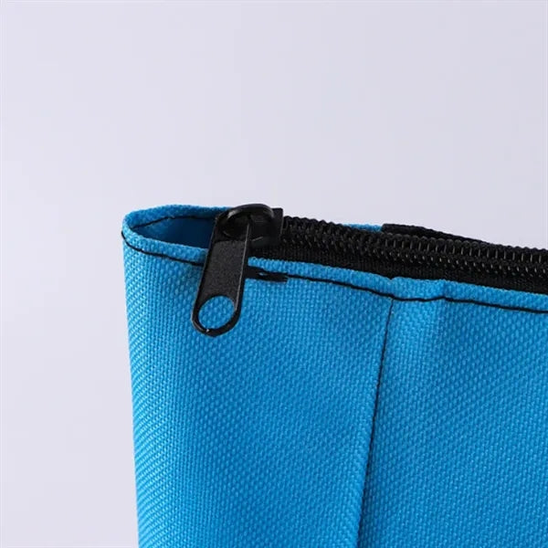 Two-Tone Non-Woven Exhibition Tote Bag With Front Pocket