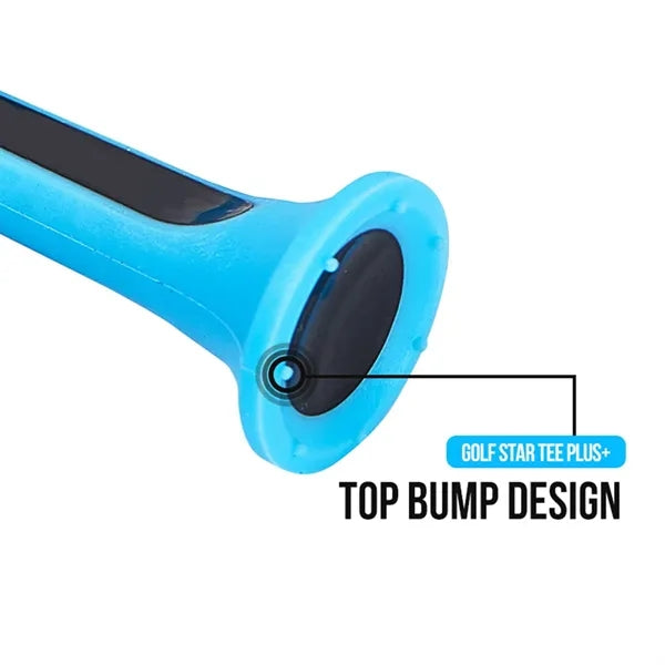 Golf Tee System Blue Black Pro Tees Combo 5Pack