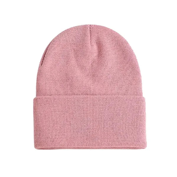 Cuffed Thick Knitted Unisex Winter Beanies