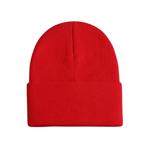 Cuffed Thick Knitted Unisex Winter Beanies