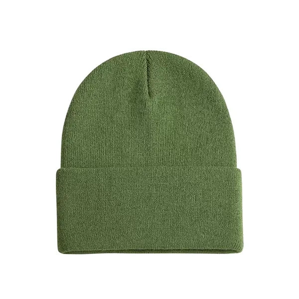 Cuffed Thick Knitted Unisex Winter Beanies