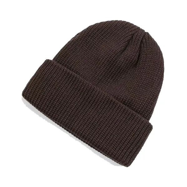 Classic Double Layer Knit Beanie Hat