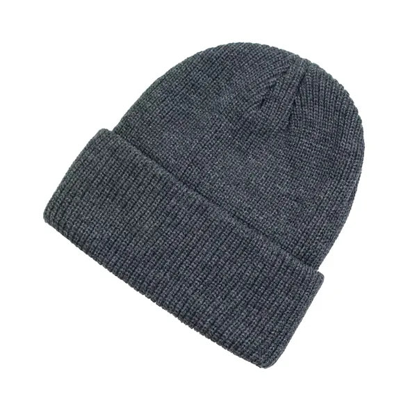 Classic Double Layer Knit Beanie Hat