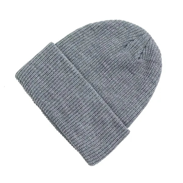 Classic Double Layer Knit Beanie Hat