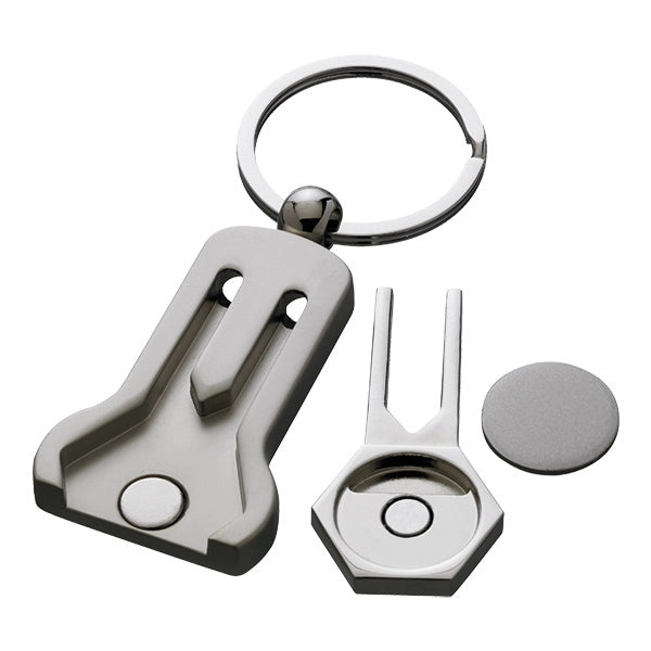 Golf Divot Keychain
