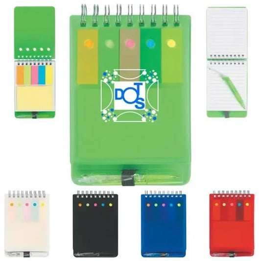 Spiral Jotter with Sticky Notes