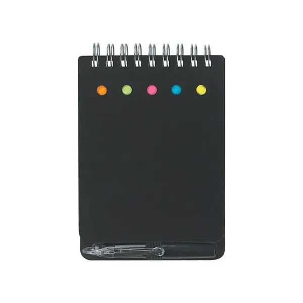 Spiral Jotter with Sticky Notes