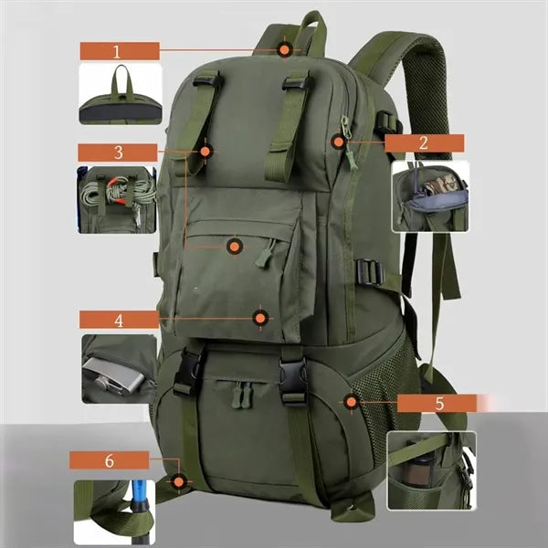Lightweight Outdoor Hiking Travel Backpack School Bag