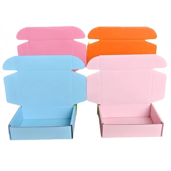 Compact Colorful Shipping Boxes
