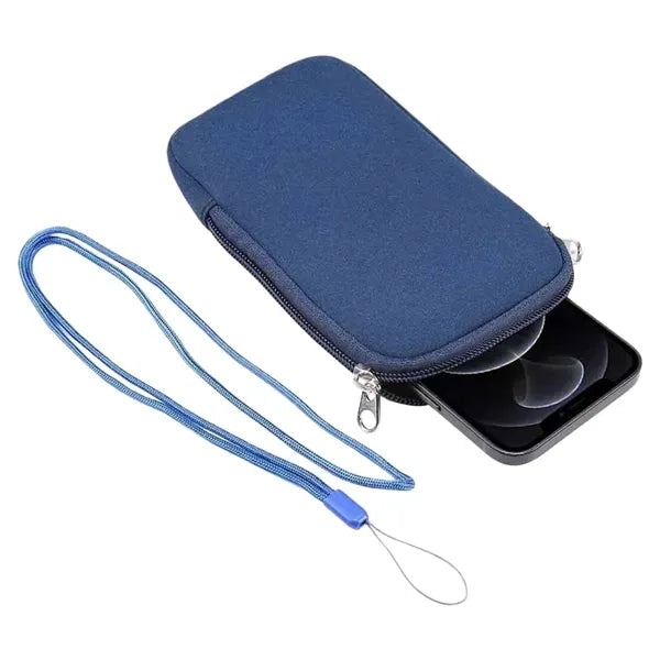 Portable Zipper Phone Bag
