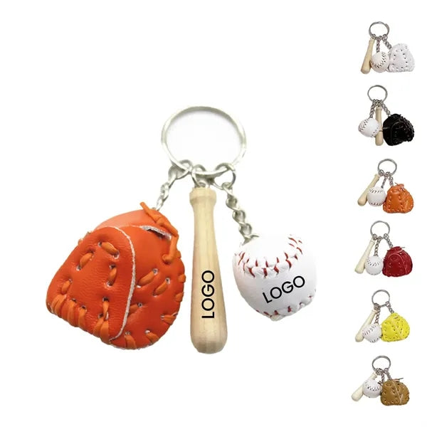 Baseball Keychains