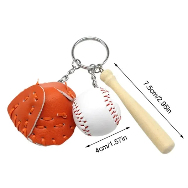 Baseball Keychains