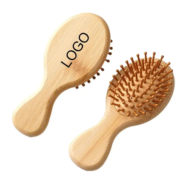Mini Bamboo Hair Brush