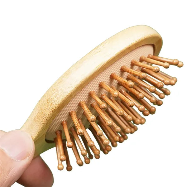 Mini Bamboo Hair Brush