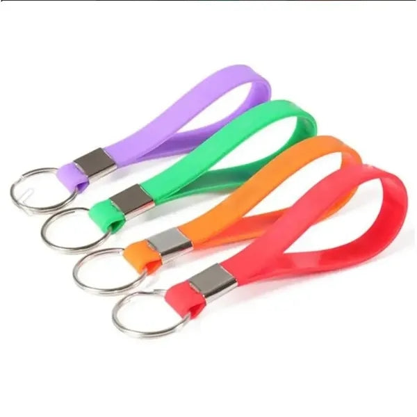 Silicone Wristband Keychain