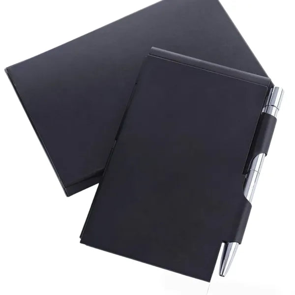Mini Metal Pocket Notebook With Pen And Refillable Paper