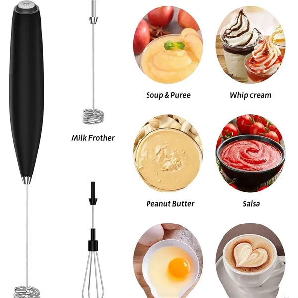 Electric Milk Frother Handheld