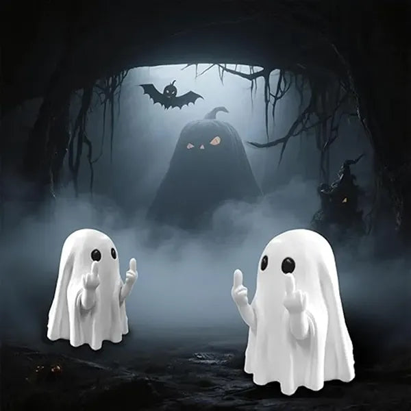 Ghost Figurines Halloween Decorations
