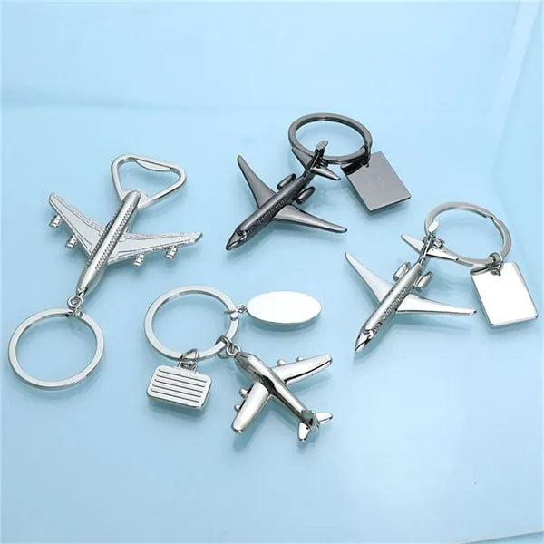 Creative Plane Keychain Airplane Keyring