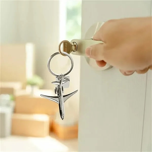 Creative Plane Keychain Airplane Keyring