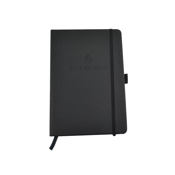 PU Leather Cover notebook with paper pocket and pen holder