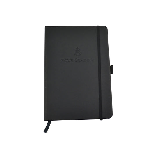 PU Leather Cover notebook with paper pocket and pen holder