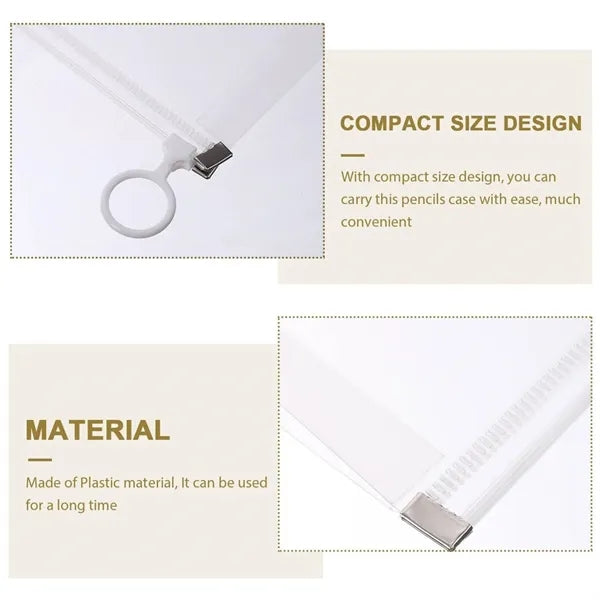 Clear PVC Pencil Bag