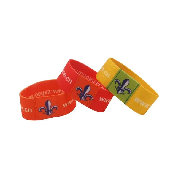 Sublimated Elastic Event Wristband