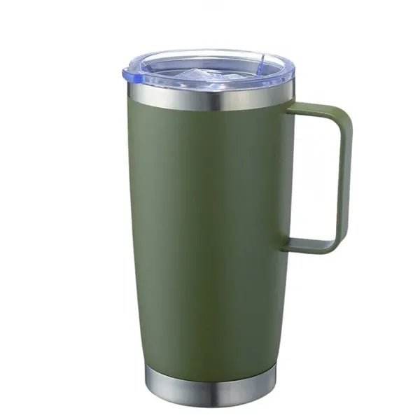 20 oz Insulated Coffee Mug with Lid and Handle