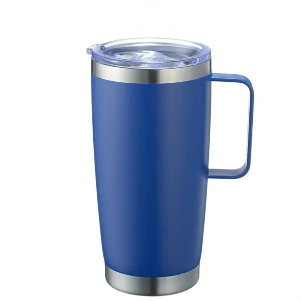 20 oz Insulated Coffee Mug with Lid and Handle