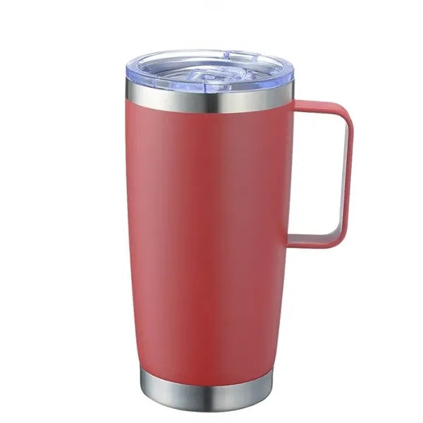 20 oz Insulated Coffee Mug with Lid and Handle