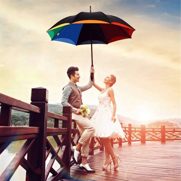 Double Layer Rainbow Umbrella